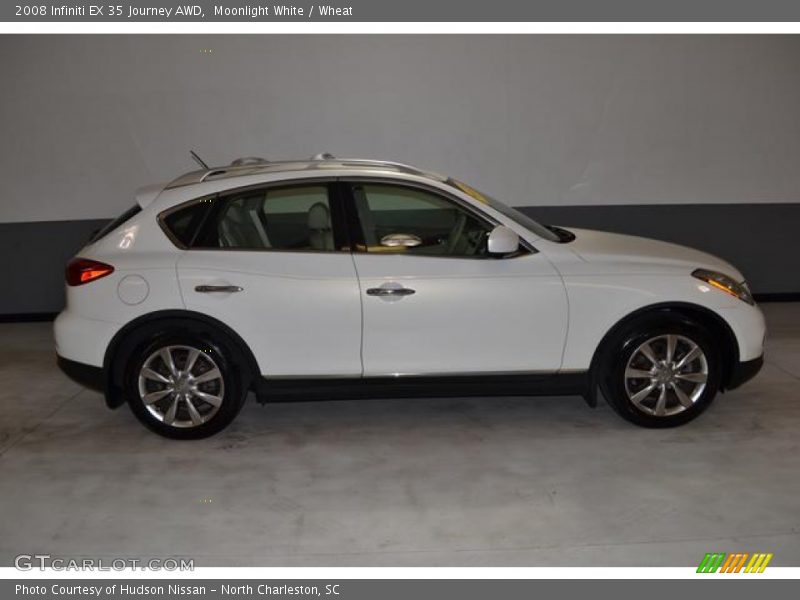 Moonlight White / Wheat 2008 Infiniti EX 35 Journey AWD