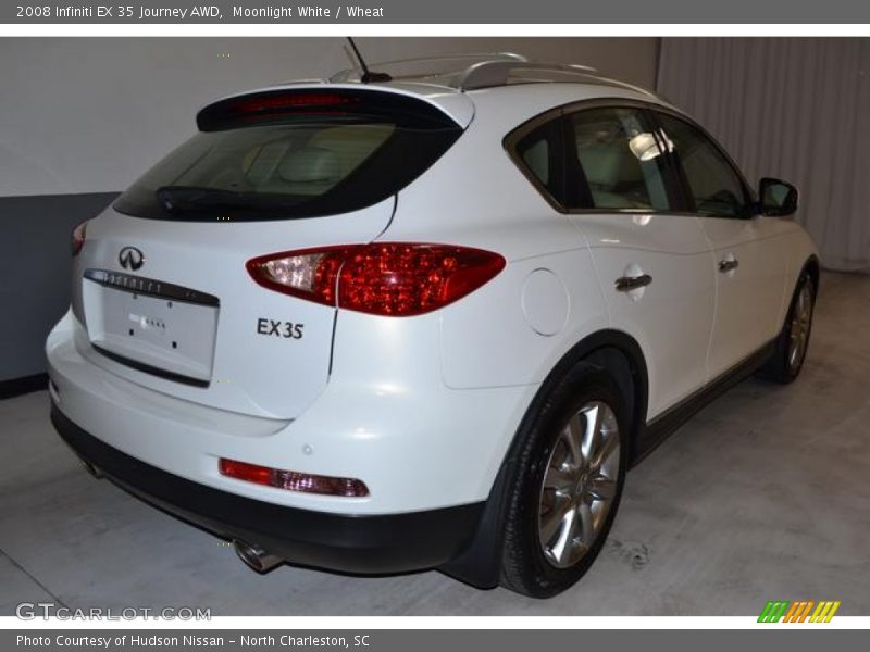 Moonlight White / Wheat 2008 Infiniti EX 35 Journey AWD