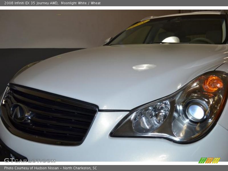 Moonlight White / Wheat 2008 Infiniti EX 35 Journey AWD