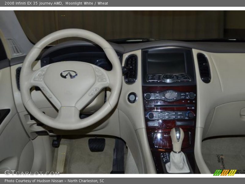 Moonlight White / Wheat 2008 Infiniti EX 35 Journey AWD