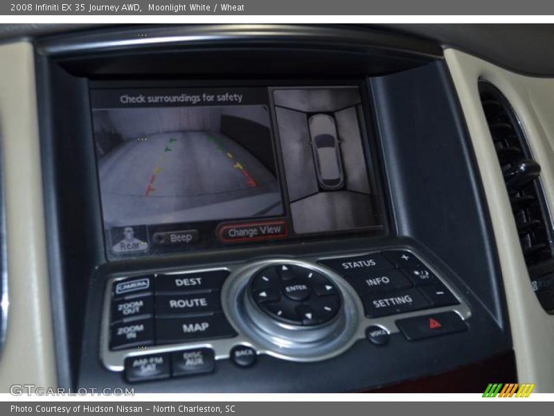 Moonlight White / Wheat 2008 Infiniti EX 35 Journey AWD