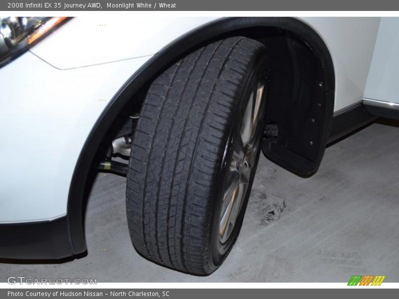Moonlight White / Wheat 2008 Infiniti EX 35 Journey AWD