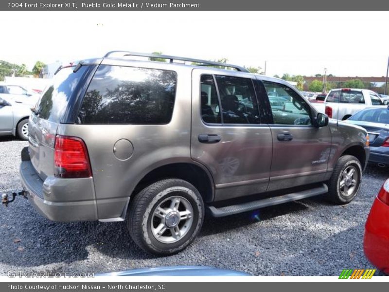 Pueblo Gold Metallic / Medium Parchment 2004 Ford Explorer XLT