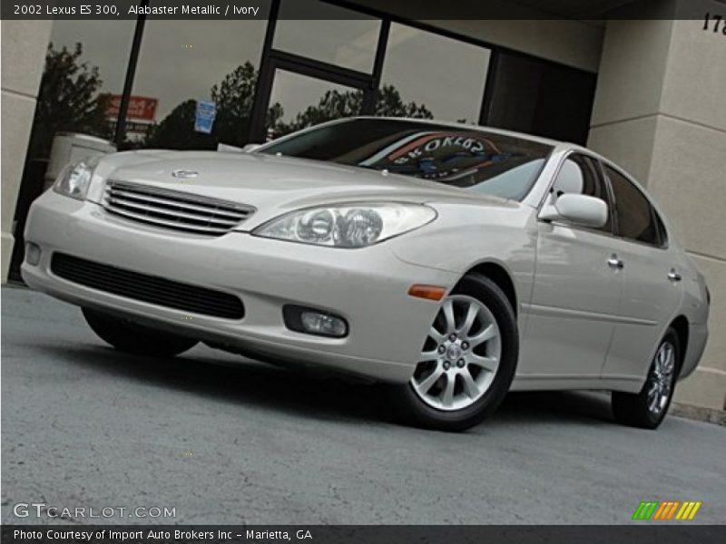 Alabaster Metallic / Ivory 2002 Lexus ES 300