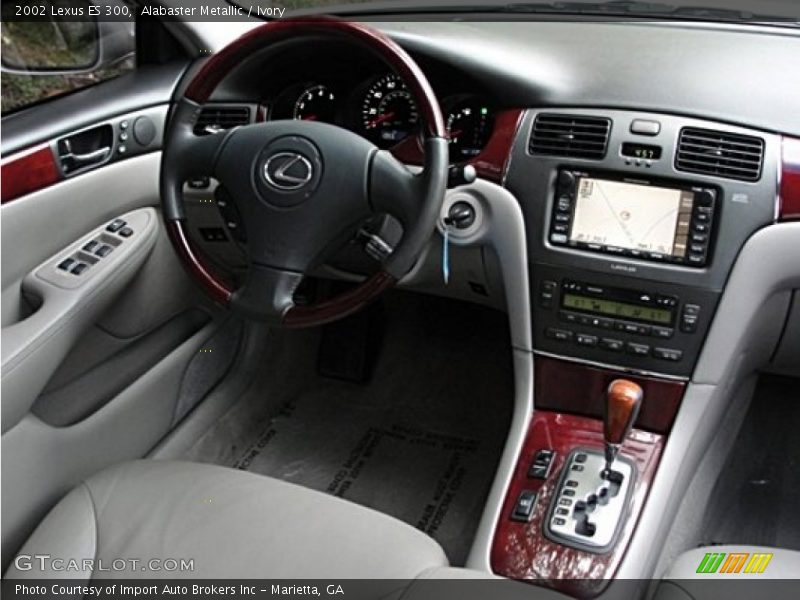 Alabaster Metallic / Ivory 2002 Lexus ES 300