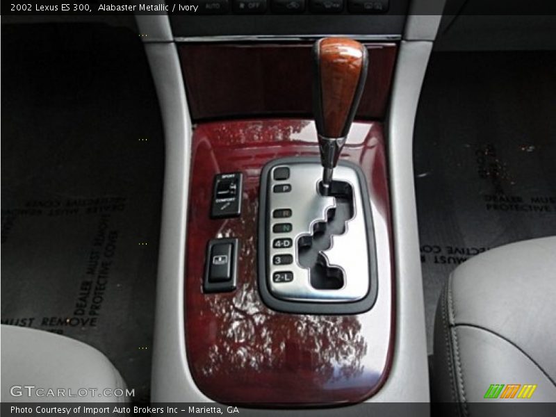 Alabaster Metallic / Ivory 2002 Lexus ES 300