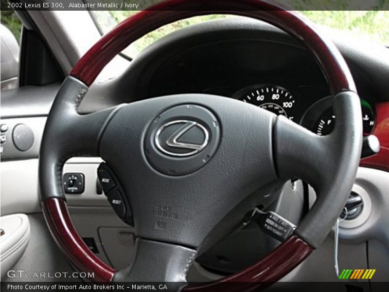 Alabaster Metallic / Ivory 2002 Lexus ES 300