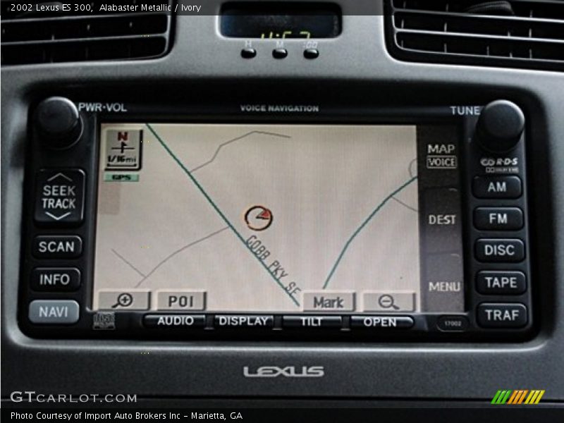 Alabaster Metallic / Ivory 2002 Lexus ES 300