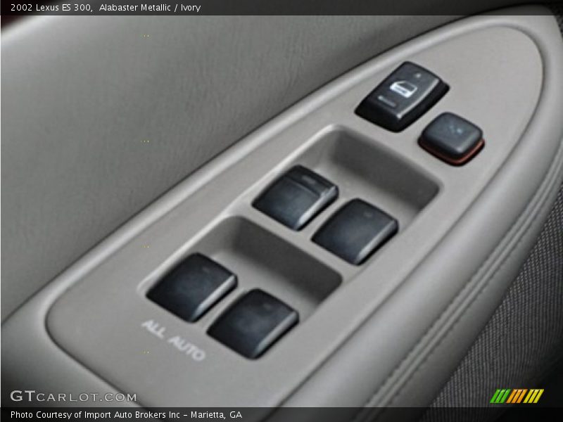 Alabaster Metallic / Ivory 2002 Lexus ES 300