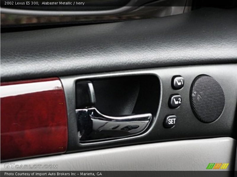 Alabaster Metallic / Ivory 2002 Lexus ES 300