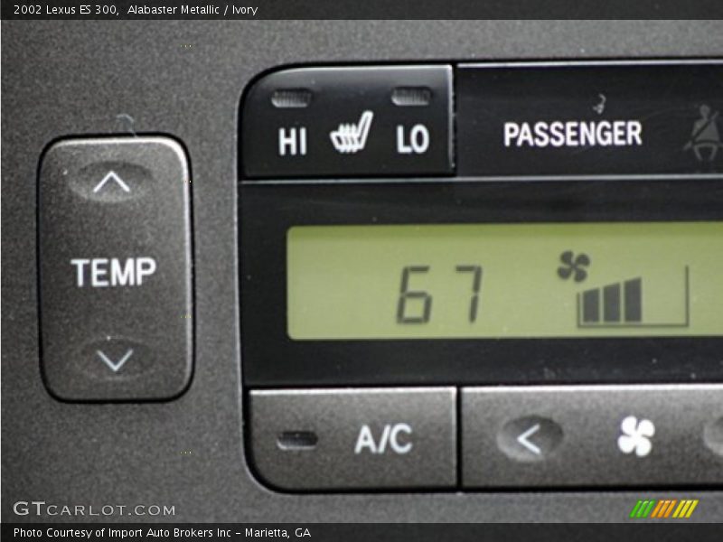 Alabaster Metallic / Ivory 2002 Lexus ES 300