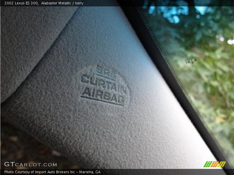 Alabaster Metallic / Ivory 2002 Lexus ES 300
