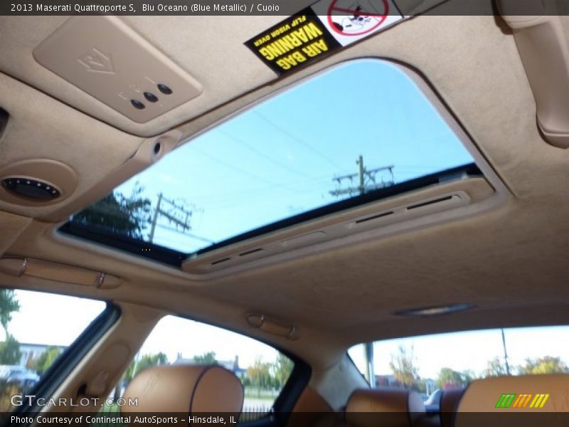 Sunroof of 2013 Quattroporte S