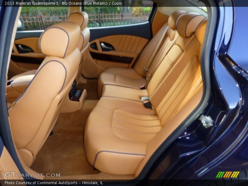 Rear Seat of 2013 Quattroporte S