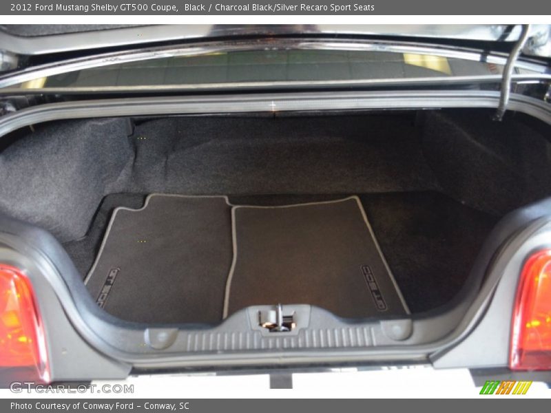  2012 Mustang Shelby GT500 Coupe Trunk