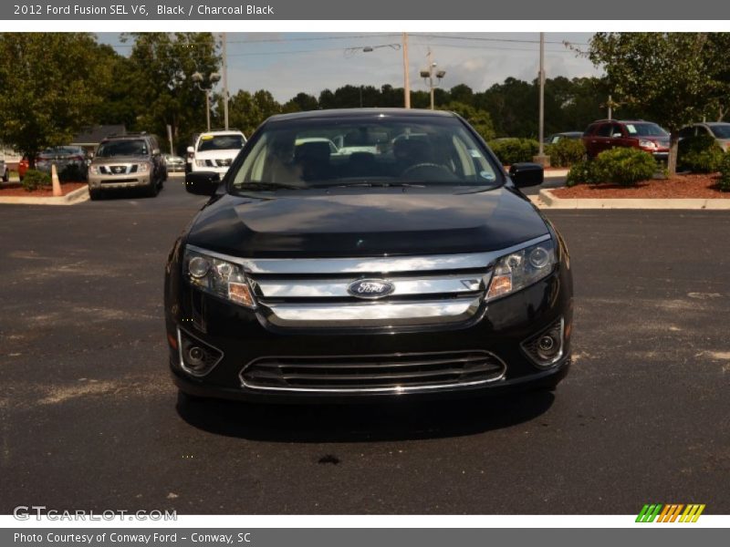Black / Charcoal Black 2012 Ford Fusion SEL V6
