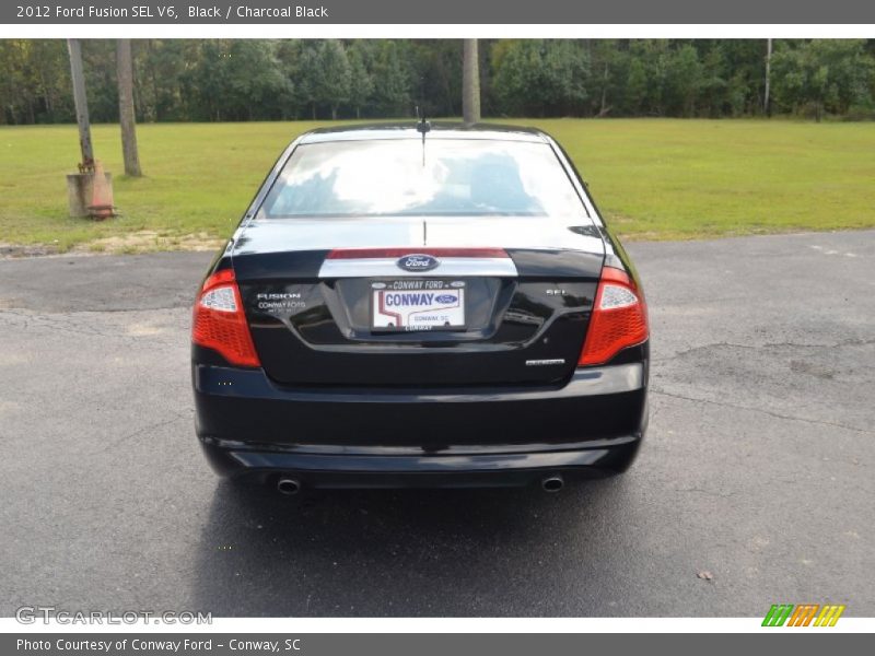 Black / Charcoal Black 2012 Ford Fusion SEL V6