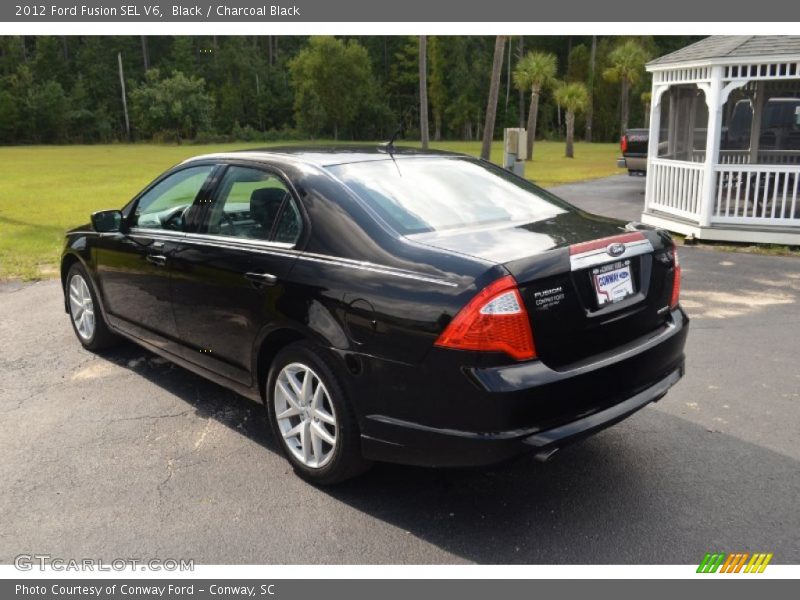 Black / Charcoal Black 2012 Ford Fusion SEL V6