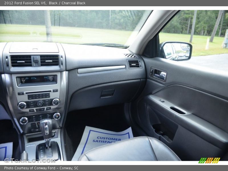 Black / Charcoal Black 2012 Ford Fusion SEL V6