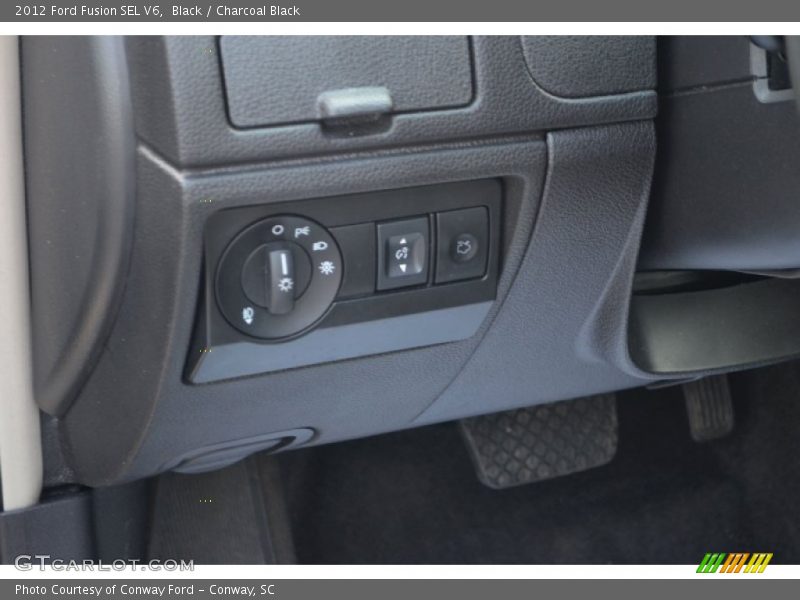 Black / Charcoal Black 2012 Ford Fusion SEL V6