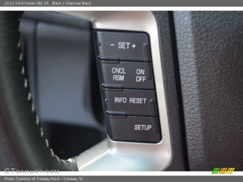 Black / Charcoal Black 2012 Ford Fusion SEL V6
