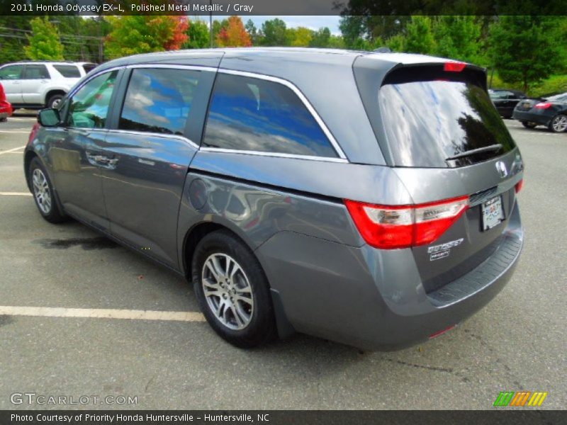 Polished Metal Metallic / Gray 2011 Honda Odyssey EX-L