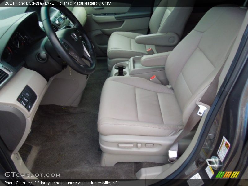 Polished Metal Metallic / Gray 2011 Honda Odyssey EX-L