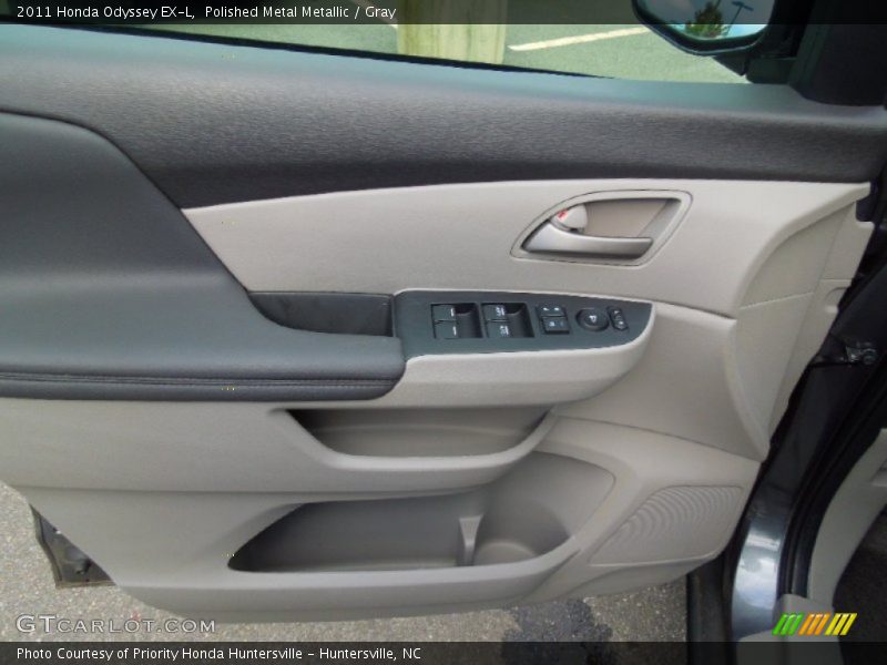 Polished Metal Metallic / Gray 2011 Honda Odyssey EX-L