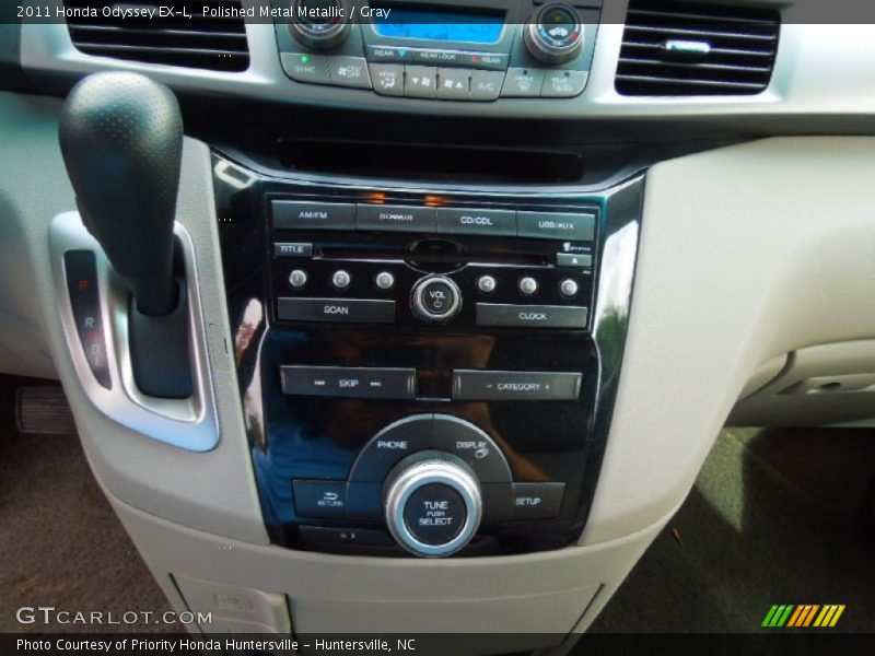 Polished Metal Metallic / Gray 2011 Honda Odyssey EX-L