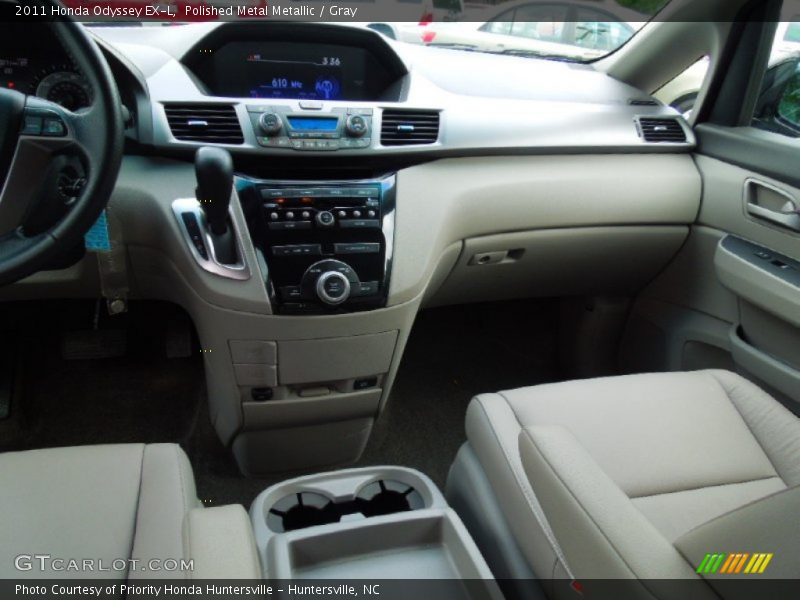 Polished Metal Metallic / Gray 2011 Honda Odyssey EX-L