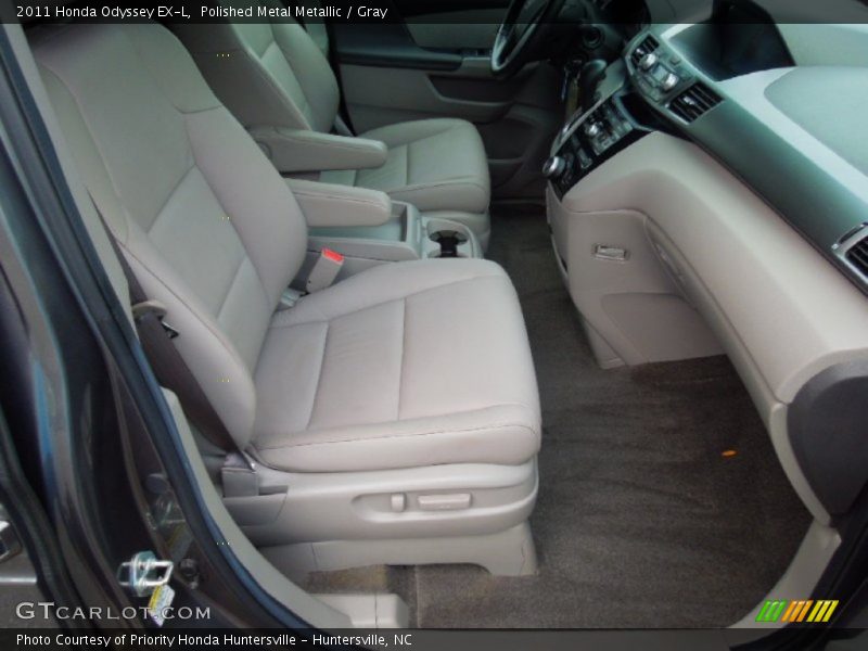 Polished Metal Metallic / Gray 2011 Honda Odyssey EX-L
