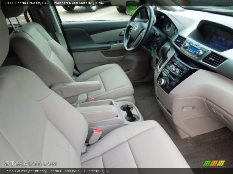 Polished Metal Metallic / Gray 2011 Honda Odyssey EX-L