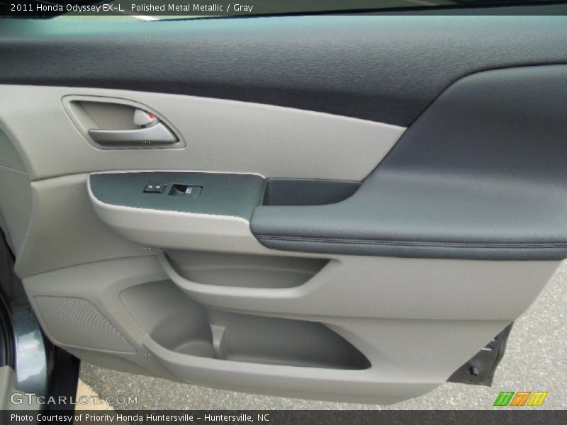 Polished Metal Metallic / Gray 2011 Honda Odyssey EX-L
