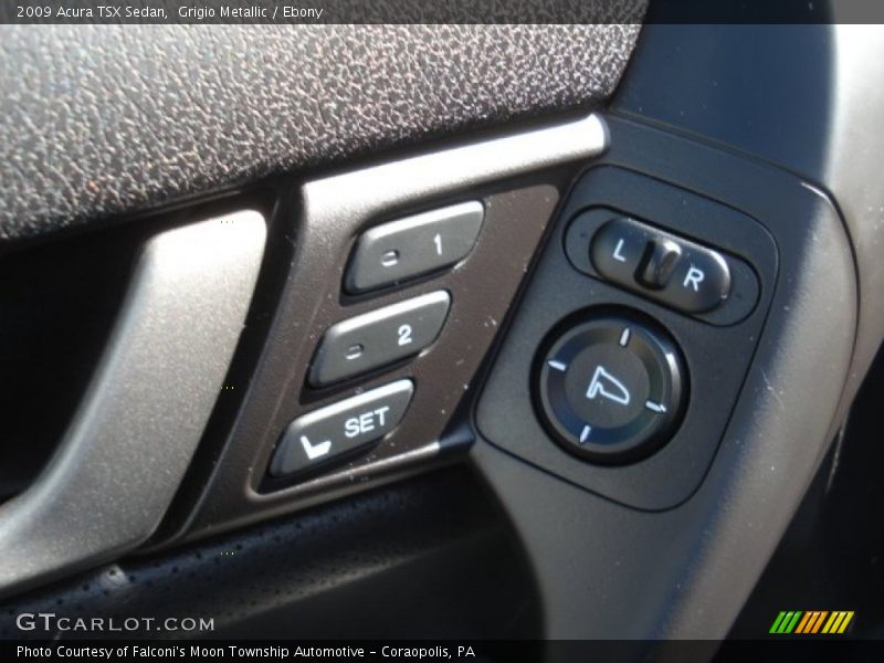 Grigio Metallic / Ebony 2009 Acura TSX Sedan