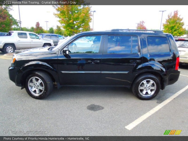 Crystal Black Pearl / Gray 2011 Honda Pilot Touring