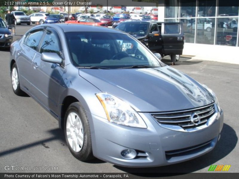 Ocean Gray / Charcoal 2012 Nissan Altima 2.5 S