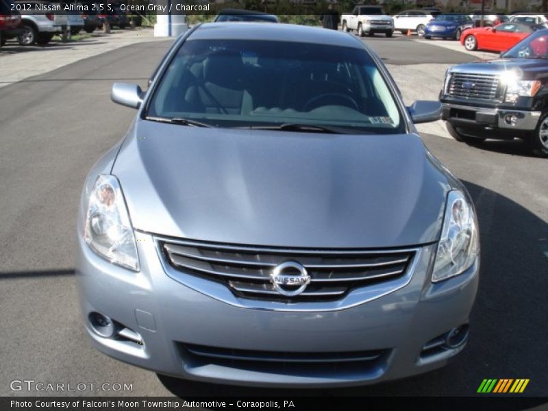 Ocean Gray / Charcoal 2012 Nissan Altima 2.5 S