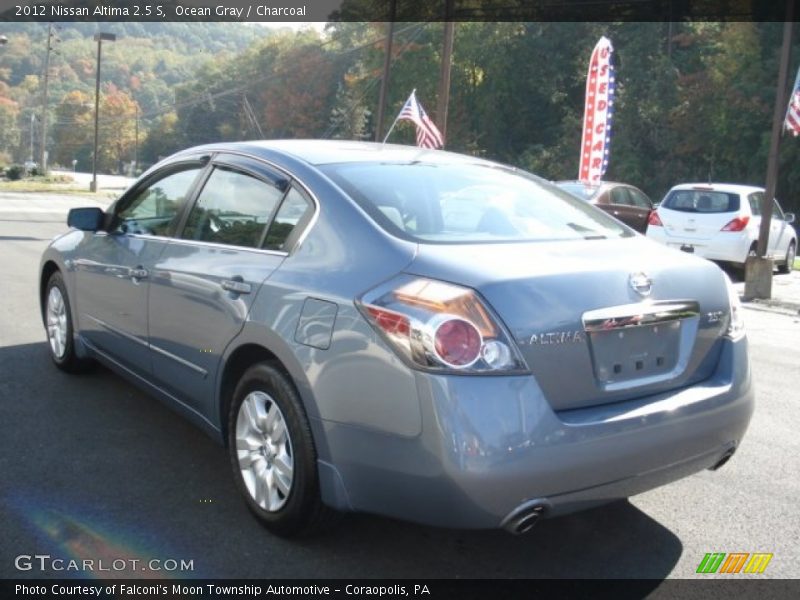 Ocean Gray / Charcoal 2012 Nissan Altima 2.5 S