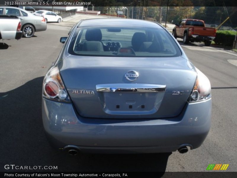 Ocean Gray / Charcoal 2012 Nissan Altima 2.5 S