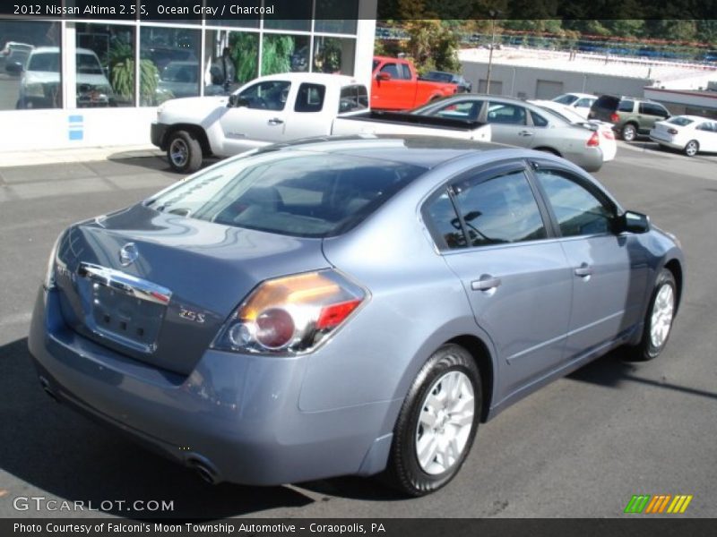 Ocean Gray / Charcoal 2012 Nissan Altima 2.5 S