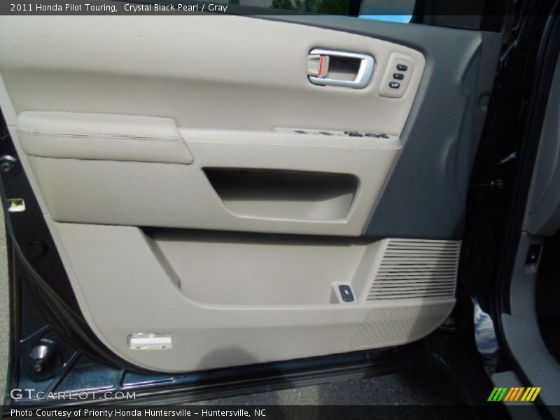 Crystal Black Pearl / Gray 2011 Honda Pilot Touring