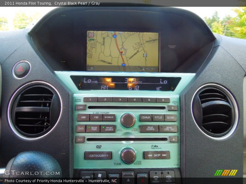 Crystal Black Pearl / Gray 2011 Honda Pilot Touring