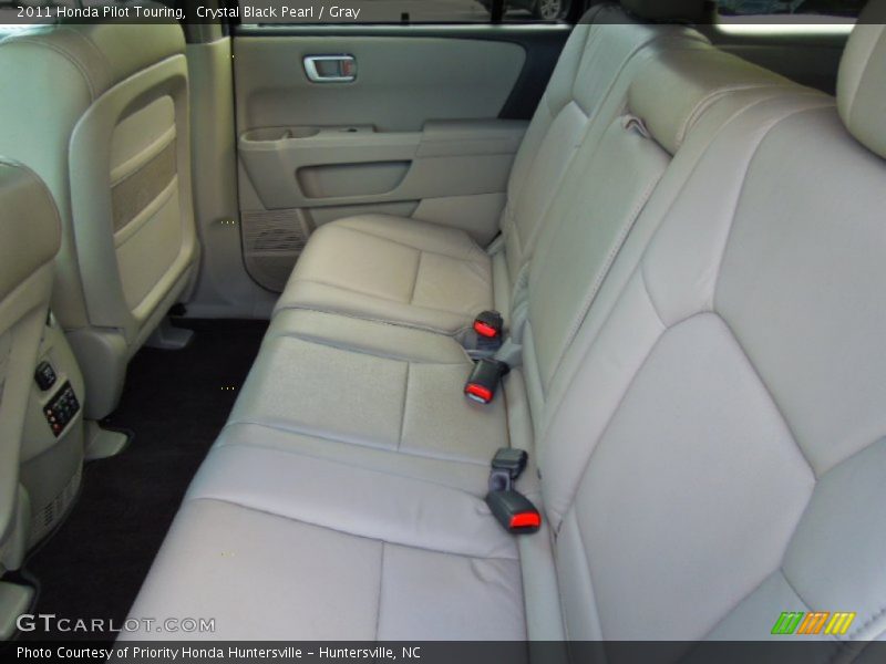 Crystal Black Pearl / Gray 2011 Honda Pilot Touring