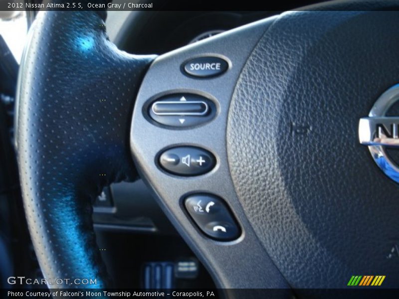 Ocean Gray / Charcoal 2012 Nissan Altima 2.5 S
