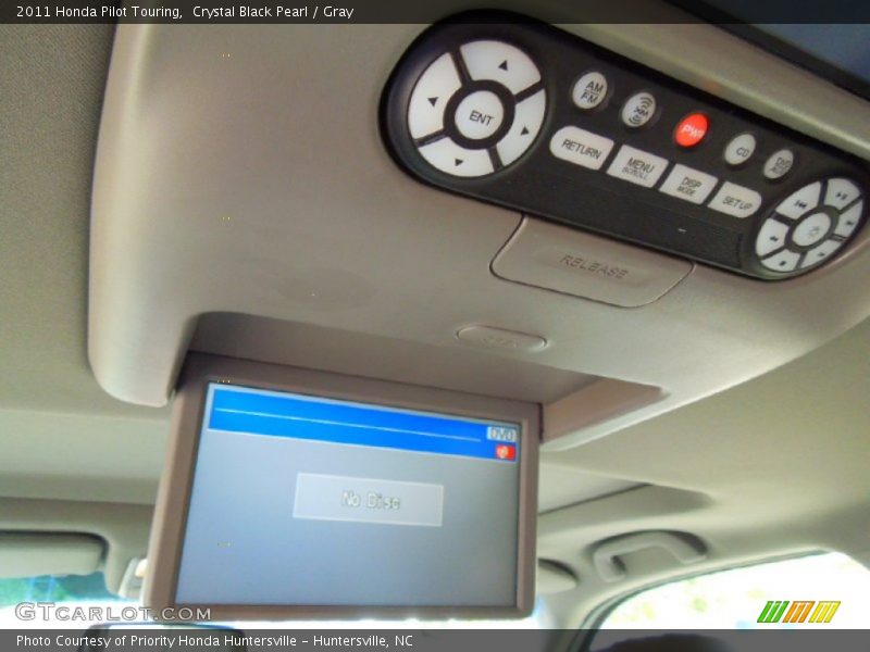 Crystal Black Pearl / Gray 2011 Honda Pilot Touring
