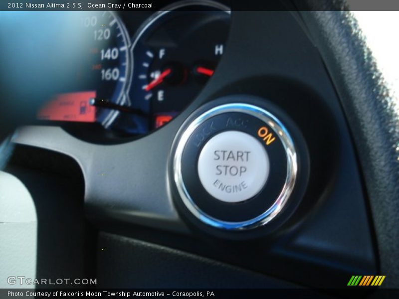 Ocean Gray / Charcoal 2012 Nissan Altima 2.5 S