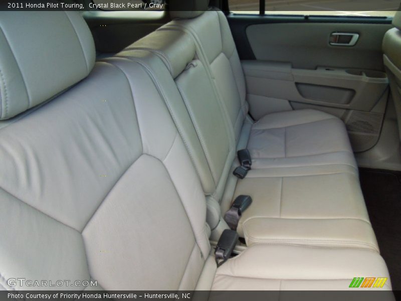 Crystal Black Pearl / Gray 2011 Honda Pilot Touring
