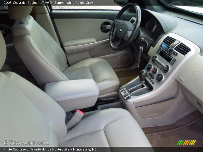 Summit White / Light Gray 2005 Chevrolet Equinox LT AWD