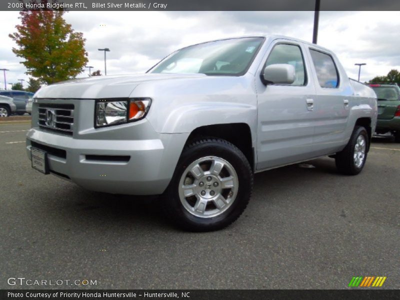 Billet Silver Metallic / Gray 2008 Honda Ridgeline RTL