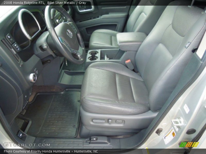 Billet Silver Metallic / Gray 2008 Honda Ridgeline RTL